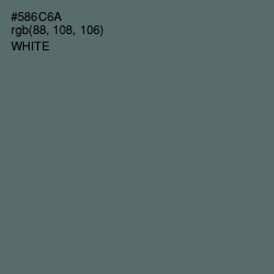 #586C6A - Shuttle Gray Color Image