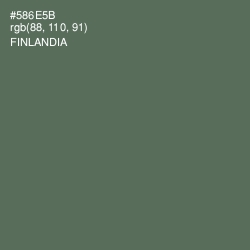 #586E5B - Finlandia Color Image