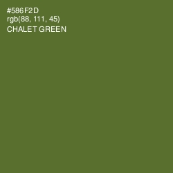 #586F2D - Chalet Green Color Image
