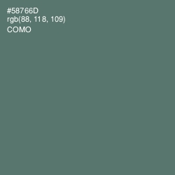 #58766D - Como Color Image