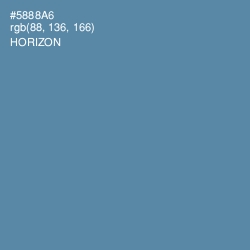 #5888A6 - Horizon Color Image