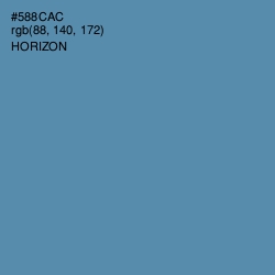 #588CAC - Horizon Color Image