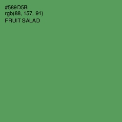#589D5B - Fruit Salad Color Image