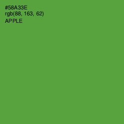 #58A33E - Apple Color Image