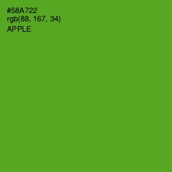 #58A722 - Apple Color Image
