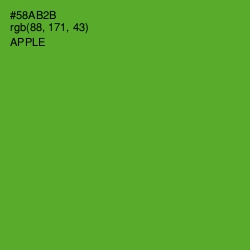 #58AB2B - Apple Color Image