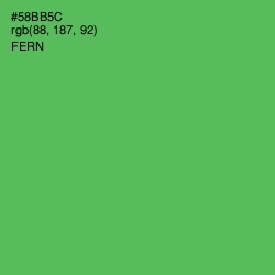 #58BB5C - Fern Color Image