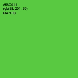 #58C941 - Mantis Color Image