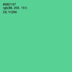 #58D197 - De York Color Image