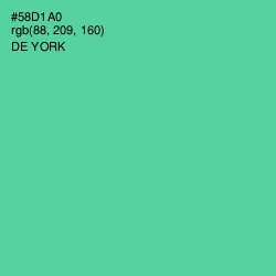 #58D1A0 - De York Color Image