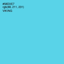 #58D3E7 - Viking Color Image