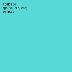 #58D9D7 - Viking Color Image