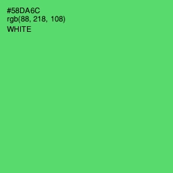 #58DA6C - Emerald Color Image