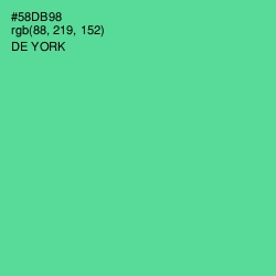 #58DB98 - De York Color Image