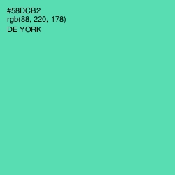 #58DCB2 - De York Color Image