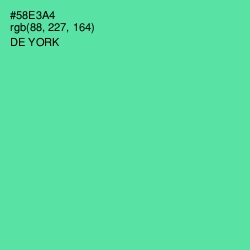 #58E3A4 - De York Color Image