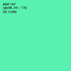 #58F1AF - De York Color Image