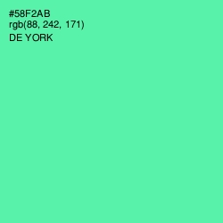 #58F2AB - De York Color Image