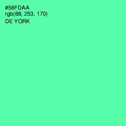 #58FDAA - De York Color Image