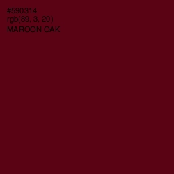 #590314 - Maroon Oak Color Image