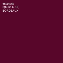 #59062B - Bordeaux Color Image