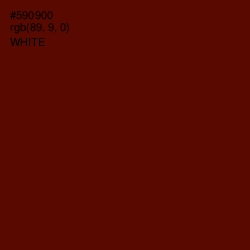 #590900 - Mahogany Color Image