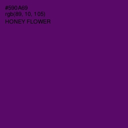 #590A69 - Honey Flower Color Image