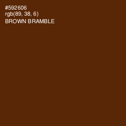 #592606 - Brown Bramble Color Image