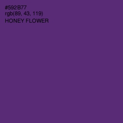 #592B77 - Honey Flower Color Image