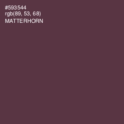 #593544 - Matterhorn Color Image