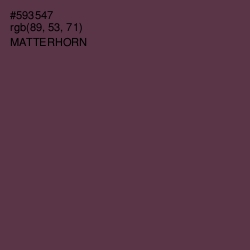 #593547 - Matterhorn Color Image