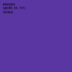 #5936A1 - Gigas Color Image