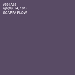 #594A65 - Scarpa Flow Color Image