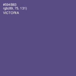 #594B83 - Victoria Color Image