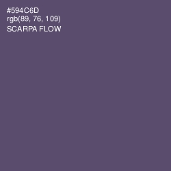 #594C6D - Scarpa Flow Color Image