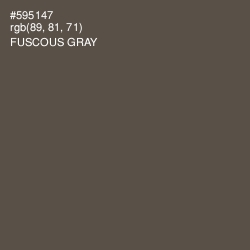 #595147 - Fuscous Gray Color Image