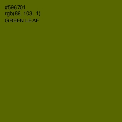 #596701 - Green Leaf Color Image