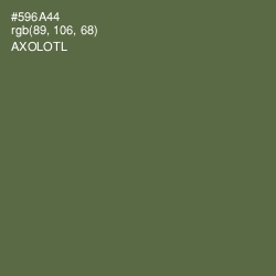 #596A44 - Axolotl Color Image