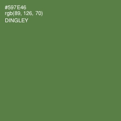 #597E46 - Dingley Color Image