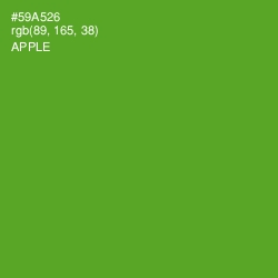 #59A526 - Apple Color Image