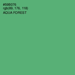 #59B076 - Aqua Forest Color Image
