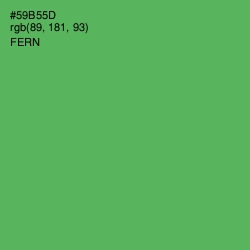 #59B55D - Fern Color Image