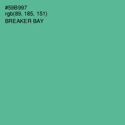 #59B997 - Breaker Bay Color Image