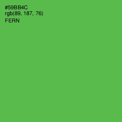 #59BB4C - Fern Color Image