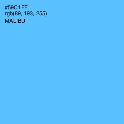 #59C1FF - Malibu Color Image