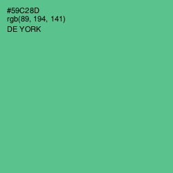 #59C28D - De York Color Image