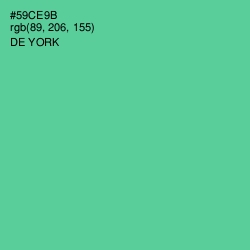 #59CE9B - De York Color Image