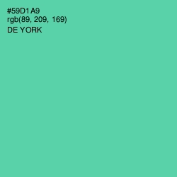 #59D1A9 - De York Color Image