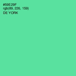 #59E29F - De York Color Image