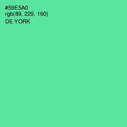 #59E5A0 - De York Color Image